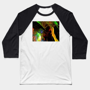 Three Layer Blender #4: Hyperbolic Sundial abstract (UF0367) Baseball T-Shirt